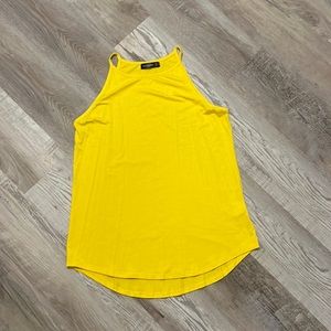 Yellow tank